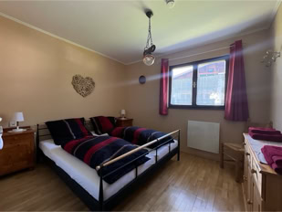 Ferienhaus mit Doppelbett