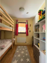 Ferienhaus mit Kinderzimmer Etagenbett