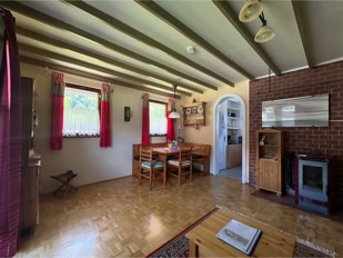 Ferienhaus mit Essecke